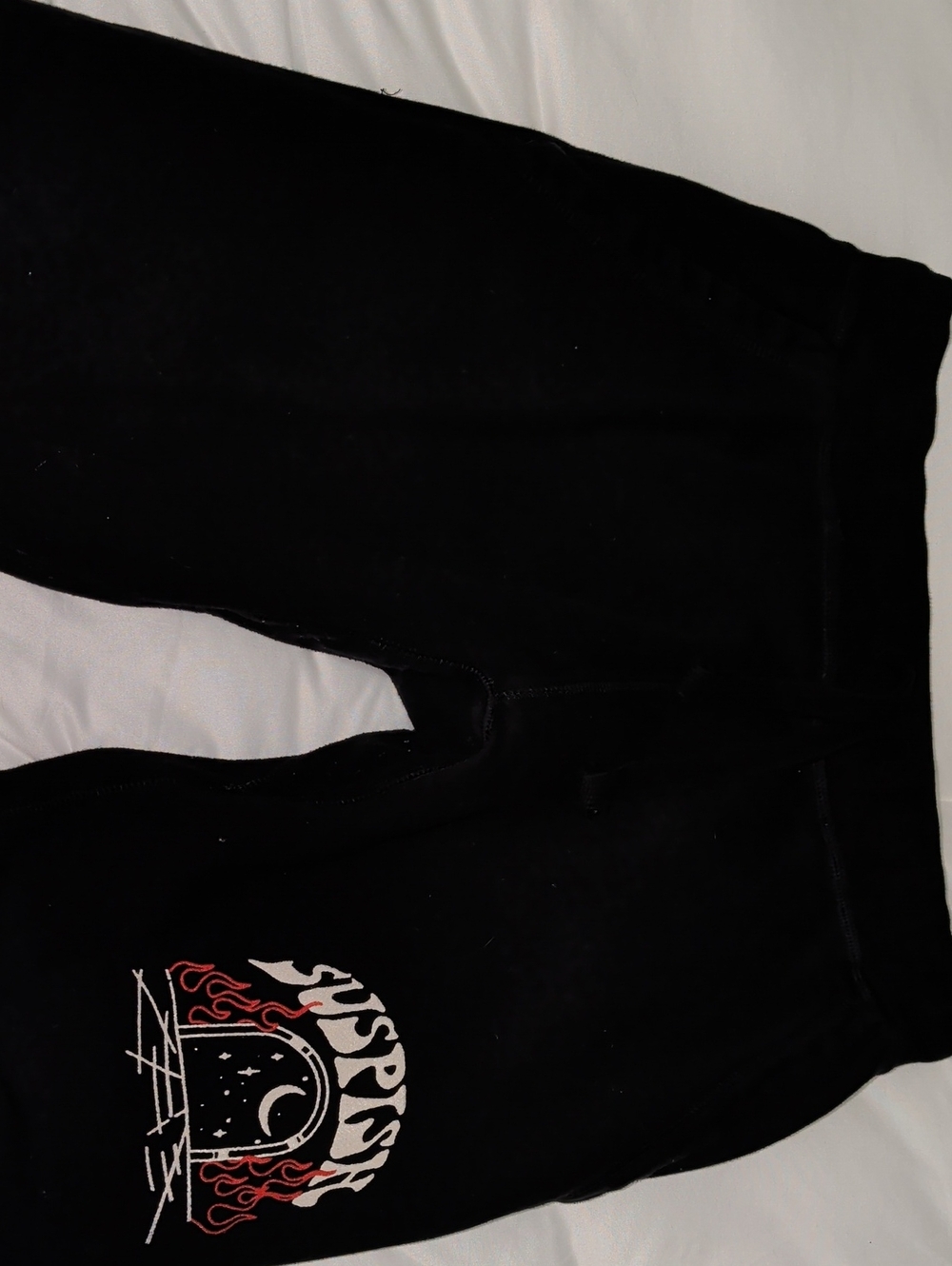 Bailey Sarian Official Suspish Merch Black Graphic Joggers